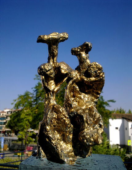 DOS TOREROS Metal Figurative