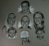 el padre con toda su familia
