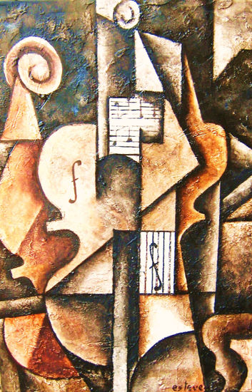 Bach Concerto Oil Canvas Others