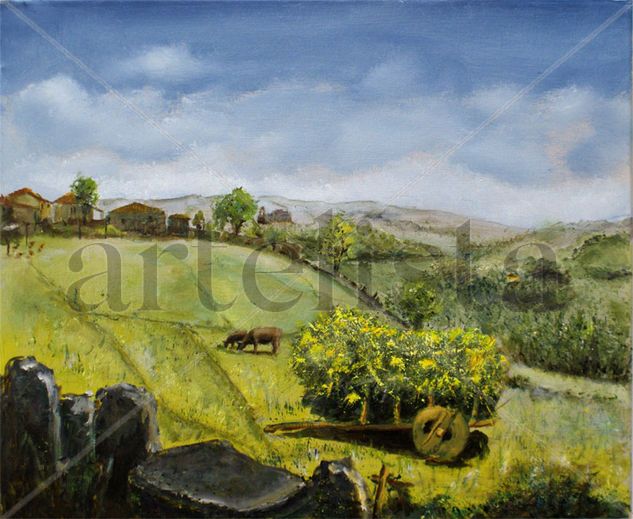 Correlo Oil Canvas Landscaping