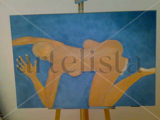 sumisión Oil Canvas Nude Paintings