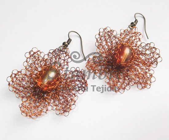 ARETES FLOR CAMILA