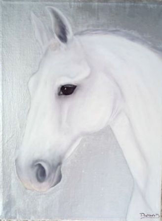 cloe Oil Canvas Portrait