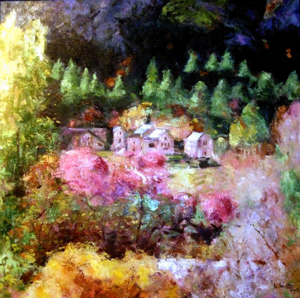 Las casas rosas