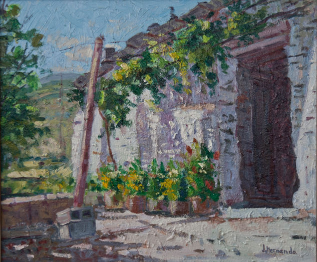 Cortijo de Tíces Oil Canvas Landscaping