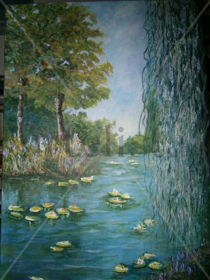 EL RIO Oil Canvas Landscaping