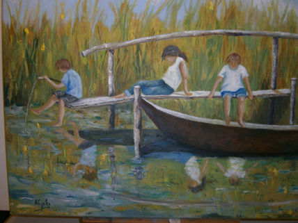 Niños en el pamtalan