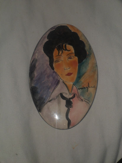 porcelana antigua Modigliani Óleo Otros Retrato