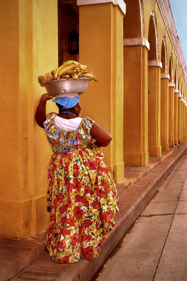 El descanso de la palenquera