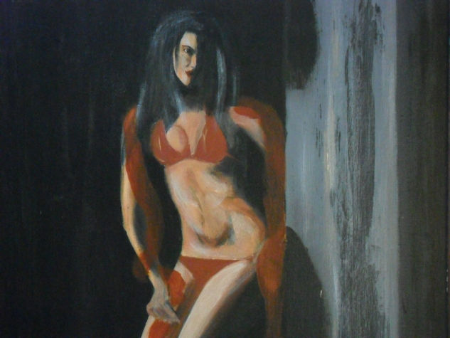 morocha Oil Canvas Figure Painting