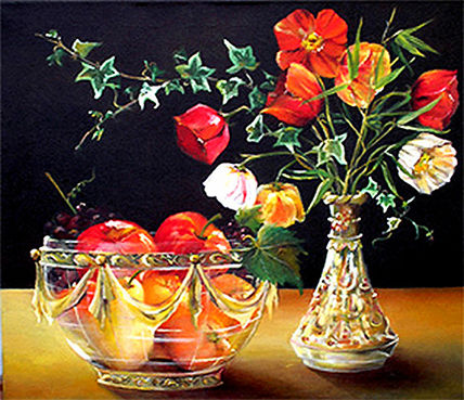 Frutas y Amapolas
