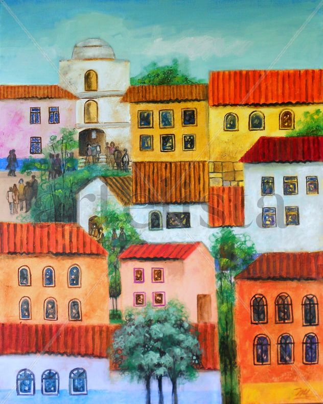 Domingo por la mañana en el pueblo