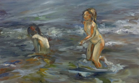Niños en la playa