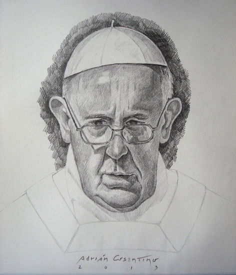 papa Francisco Pencil