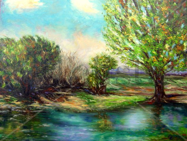 La Chopa Oil Canvas Landscaping