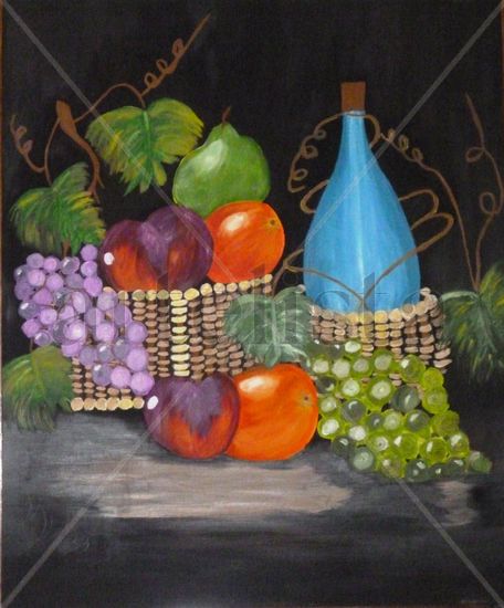 fruta Oil Canvas Still Life Paintings