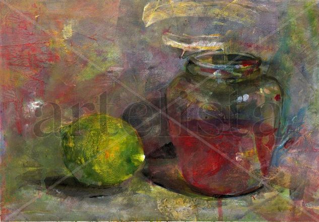 Ensayo del cristal Acrylic Others Still Life Paintings