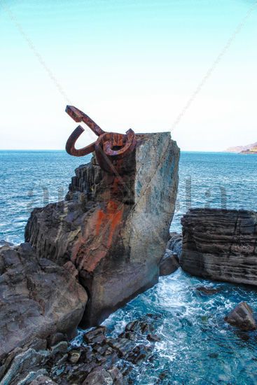 Peine del viento de Chillida Metal Abstract