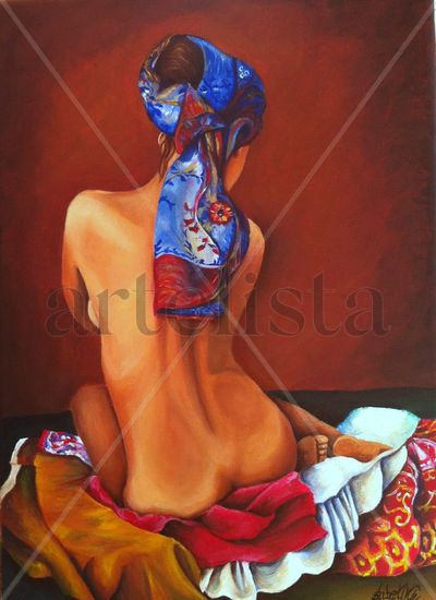 Odalisca Oil Canvas Nude Paintings