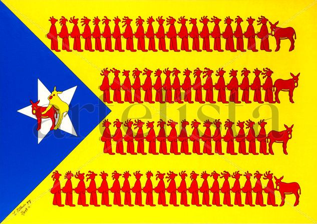 Estelada gay Acrílico Cartulina Otros