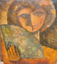 RETRATO CON ABANICO