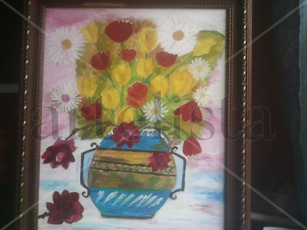JARRON DE FLORES NAZARI/NAZARI VASE WITH FLOWERS