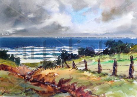 Paisaje costero
