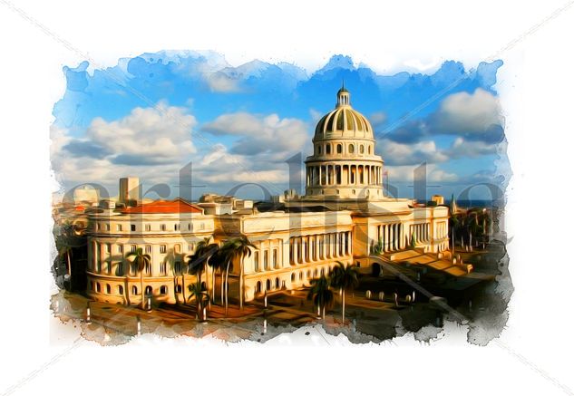 Capitolio de la Habana Otras temáticas Técnicas alternativas