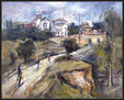 PAISAJE-AVINYO-PINTURA-NATURALEZA-CAMINOS-PUEBLOS-CUADROS-PINTOR-ERNEST DESCALS