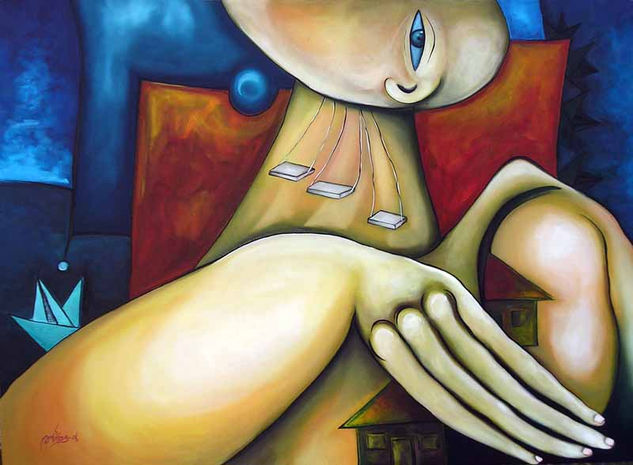 Drama de la melancolía. Oil Canvas Others