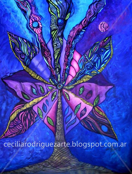 Pintura Zentangle...