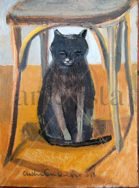 Gato y silla