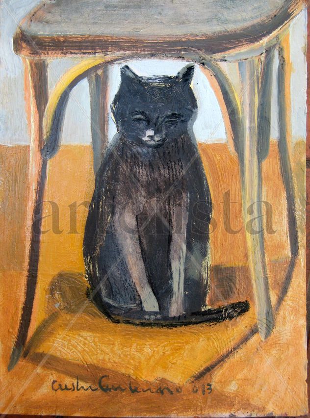 Gato y silla