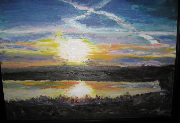 posta de sol al delta