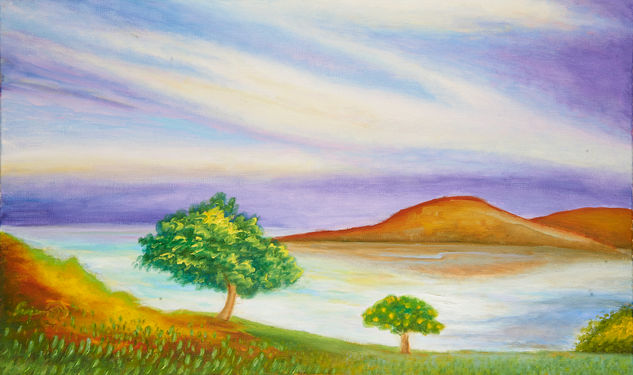 paisaje zen 2 Oil Canvas Landscaping