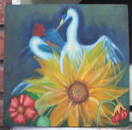 cortejo Oil Canvas Animals