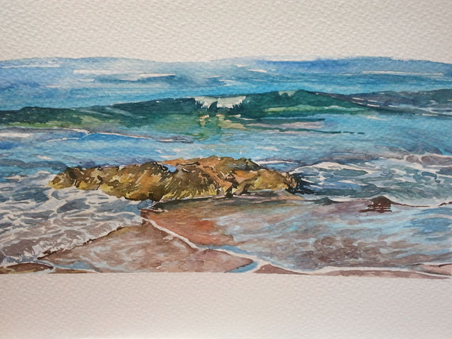 s/n Watercolour Paper Marine Painting