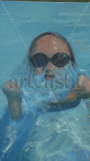 Nadador Oil Canvas Sports