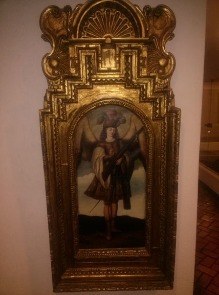 Retablo en pan de...