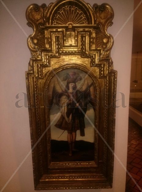 Retablo en pan de...