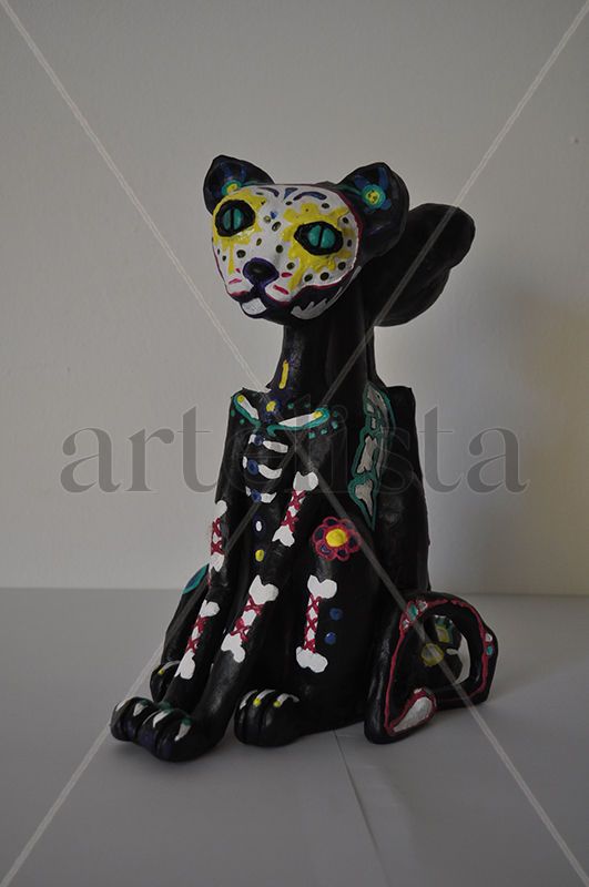Skull cats bottles