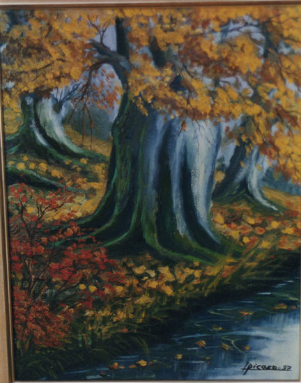 TRONCOS Oil Canvas Landscaping