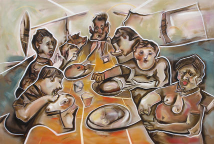 Comiendo...