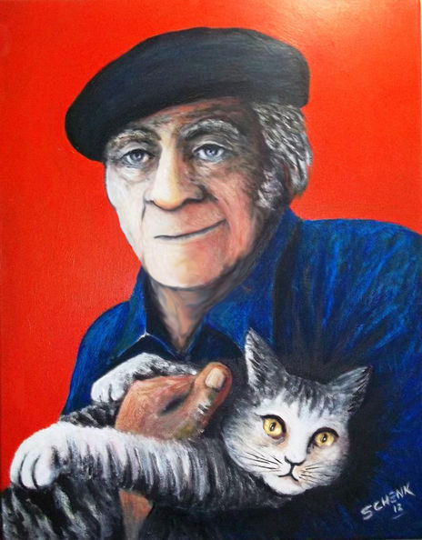 El amigo del gato.