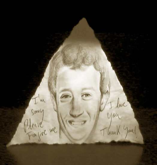 Mark Zuckerberg Pencil