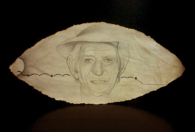 Keith Richards Pencil