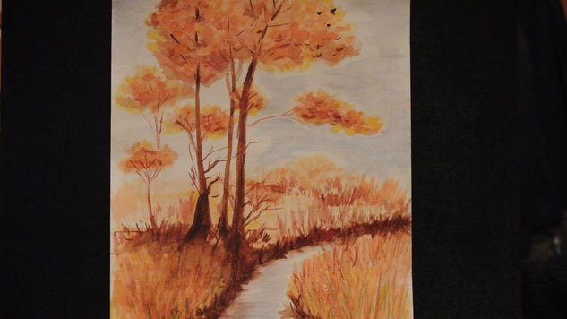 Colores de Otoño Watercolour Paper Landscaping