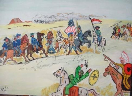 Custer en Little...