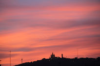 Tibidabo ocaso celeste