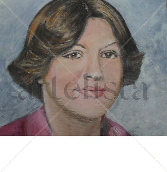 Magdalena Oil Canvas Portrait